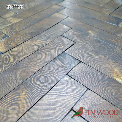 End grain - Herringbone end grain flooring fitting hand bevelled natural #CraftedForLife End grain - Herringbone end grain flooring fitting hand bevelled natural #CraftedForLife