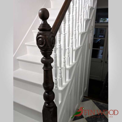 Victorian staircase restoration by Fin Wood Ltd #CraftedForLife #CraftedForLife