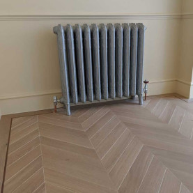 Chevron flooring London by Fin Wood Ltd #CraftedForLife #CraftedForLife