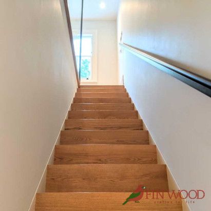 Stair Cladding - Modern look in London by Fin Wood #craftedForLife #CraftedForLife Stair Cladding - Modern look in London by Fin Wood #craftedForLife #CraftedForLife