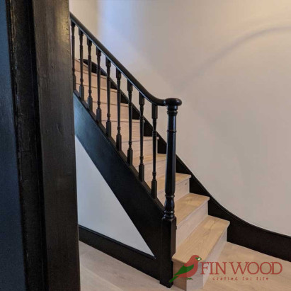 Stair Cladding - Classic look in London by Fin Wood #CraftedForLife #CraftedForLife Stair Cladding - Classic look in London by Fin Wood #CraftedForLife #CraftedForLife