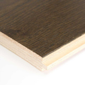 Oak Board Natural Lacquered Jacobean 15x210mm #CraftedForLife