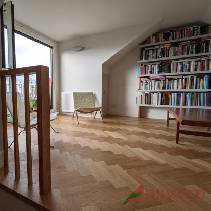 Herringbone parquet flooring London #CraftedForLife #CraftedForLife