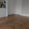 Oak Chevron Millrun Unsealed Natural 15.5x90x450mm #CraftedForLife #CraftedForLife