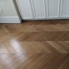 Oak Chevron Millrun Unsealed Natural 15.5x90x450mm #CraftedForLife #CraftedForLife