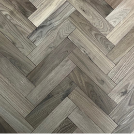 Walnut Herringbone Premier Oiled Clear 15x70x280mm #CraftedForLife