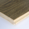 Oak Board Natural Lacquered Dark Olive 15x180mm #CraftedForLife