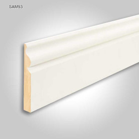 MDF Ogee Skirting white primed 144mm #CraftedForLife