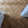 Oak Herringbone Natural Unsealed Aged 15x70x280mm #CraftedForLife
