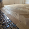 Oak Herringbone Aged Oiled Natural 15x70x280mm #CraftedForLife