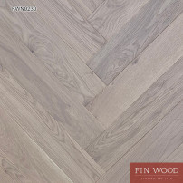 Oak Herringbone Natural Lacquered Drift Wood 15x120x600mm #CraftedForLife