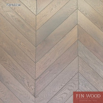 Oak Chevron Natural Unsealed 15x120x600mm #CraftedForLife