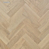 Oak Herringbone Natural Lacquered Drift Wood 15x70x280mm