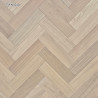 Oak Herringbone Natural Lacquered White Mist 15x70x280mm