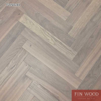Oak Herringbone Natural Lacquered Tapioca 11x70x490mm #CraftedForLife