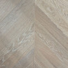 Oak Chevron Natural Lacquered Silver White 15x90x450mm #CraftedForLife