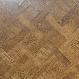 Oak Herringbone Premier Unsealed 15x70x350mm #CraftedForLife
