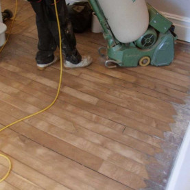 Hardwood Floor Sanding and Lacquer finish #CraftedForLife