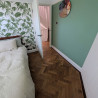 Herringbone flooring with border and tramline #CraftedForLife