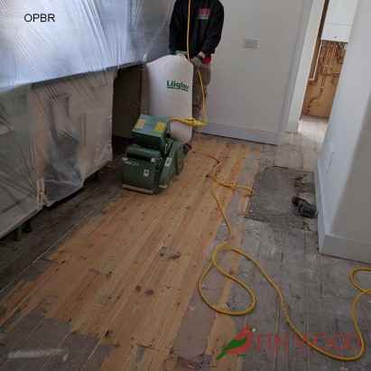 Original Pine Boards Restoration by Fon Wood Ltd London #CraftedForLife