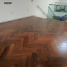Herringbone solid wood parquet flooring - Parquet Floor #CraftedForLife