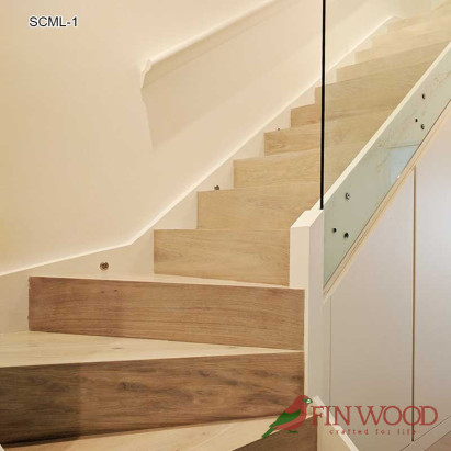 Stair Cladding - Modern look in London by Fin Wood #craftedForLife #CraftedForLife Stair Cladding - Modern look in London by Fin Wood #craftedForLife #CraftedForLife