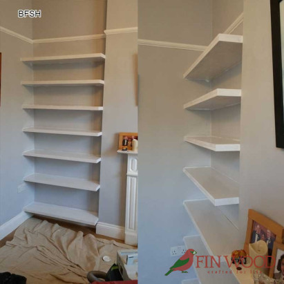 Bespoke Floating Shelves #CraftedForLife