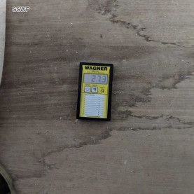 Site survey for wooden floors - humidity measurements by Fin Wood Ltd. #CraftedForLife #CraftedForLife