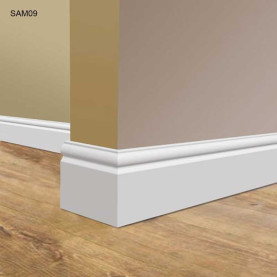 MDF Torus skirting white pre-primed #CraftedForLife