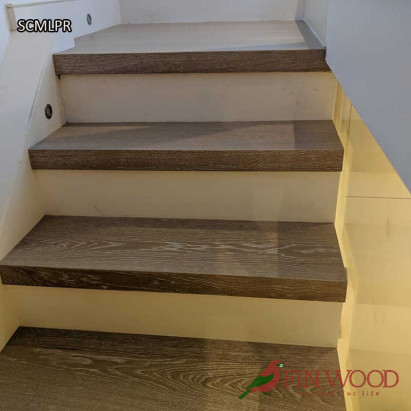 Stair Cladding - Modern look with painted risers by Fin Wood Ltd. London #CraftedForLife #CraftedForLife Stair Cladding - Modern look with painted risers by Fin Wood Ltd. London #CraftedForLife #CraftedForLife