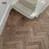 Parquet herringbone with curved borders by Fin Wood Ltd - London #CraftedForLife