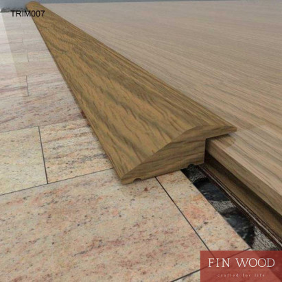 Door trim ramp - solid Oak #CraftedForLife