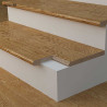 Stair Nosing - solid natural Oak #CraftedForLife