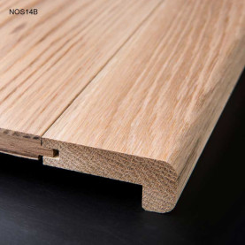 Stair Nosing - solid natural Oak #CraftedForLife