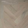 Oak Herringbone Natural Unsealed Natural 20x70x280mm