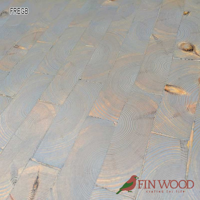 End grain - Rectangular end grain flooring fitting natural #CraftedForLife