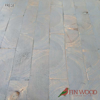 End grain - Rectangular end grain flooring fitting natural #CraftedForLife