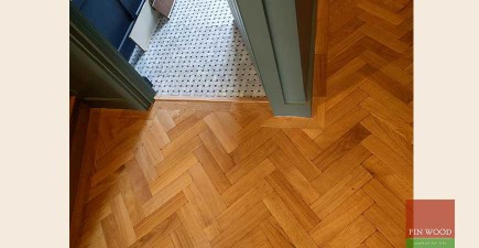 Parquet flooring transforms Highgate home #CraftedForLife