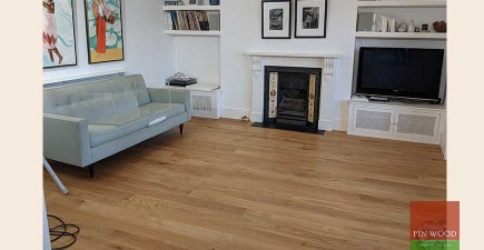 Stunning New Oak Wooden Floor and Sound Proofing in Victorian Apartment, NW5 #CraftedForLife