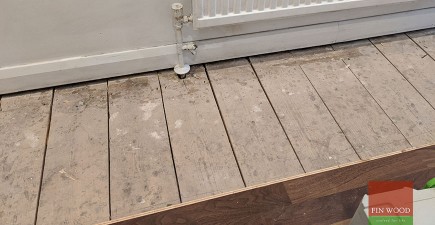New Walnut Floor Replaces Water Damaged Laminate in Fulham, SW6 #CraftedForLife