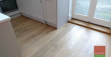 Oak Engineered Wood Flooring in Wimbledon, London #CraftedForLife