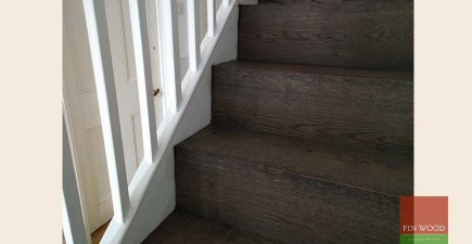 Modern Minimalist Stairs Cladding in SW19 Wimbledon #CraftedForLife